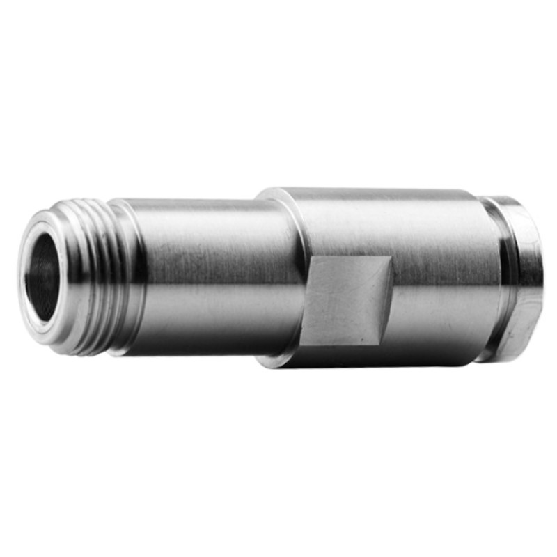 J01021A0207 - Кабельный разъём, N гнездо, 50 Ом, пружинящий ц. контакт | для цельных жил