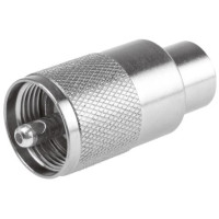J01040A0602 - Роз'єм UHF кабельний, штекер, закрутка, RG-213/U, діелектрик POM, монтаж В07