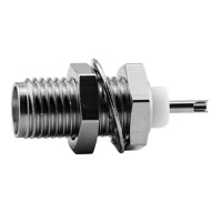 J01151A0531 - Роз'єм SMA панельний, гніздо, паяння, 50 Ом, покриття - золото, посадка Z36