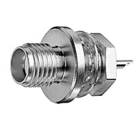 J01151A1071 - Роз'єм SMA панельний з фланцем, гніздо, 50 Ом, покриття - золото, посадка Z27