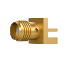 J01151A1401 - Разъём SMA, на край платы, гнездо, 50 Ом, толщина платы: 1.73 мм / 0.068"