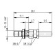 J01160A0091 - Роз'єм SMB кабельний/панельний, штекер, обжим, ц.контакт - паяння, 50 Ом