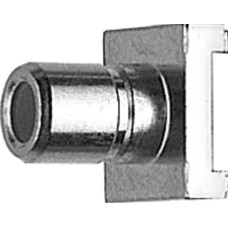 J01160A0421 - Разъём SMB, на плату, штекер, 50 Ом, пайка, на вертикальную плату