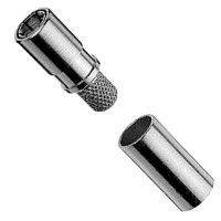 J01161A0391 - Разъем SMB кабельный для RG-58, гнездо, обжим, 50 Ом, G1 (RG-58C/U)