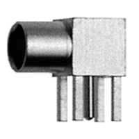 J01341A0161 - Роз'єм MMCX, гніздо, для друкованих плат, монтаж Z23, вертикальна посадка