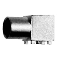 J01341A0061 - Роз'єм MMCX, гніздо, для друкованих плат, монтаж Z90, бічний монтаж на друковану плату