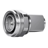 J01440A0009 - Корпус комбінованого роз'єму 4.3-10 · 50 Ом, штекер, латунь/покриття-біла бронза