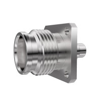 J01461A0005 - Панельный разъём 2.2-5 · 50 Ом гнездо, пайка, крепление- фланец 17.4 мм, IP68