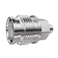 J01461A0007 - Кабельний роз'єм 2.2/5 · 50 Ом гніздо, паяння, IP68, G10 (UT-141), латунь