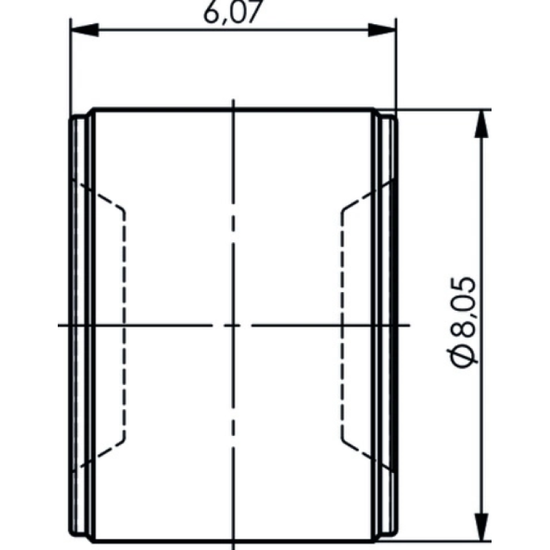 K04100A0024 - Сменная газовая капсула для грозоразрядных устройств N · 50 Ом, для J01028B0035/J01028B0036
