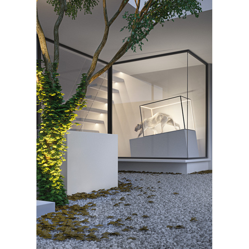 KUBIK-45 - LED-профиль (Рассеиватель LIGER молочный)