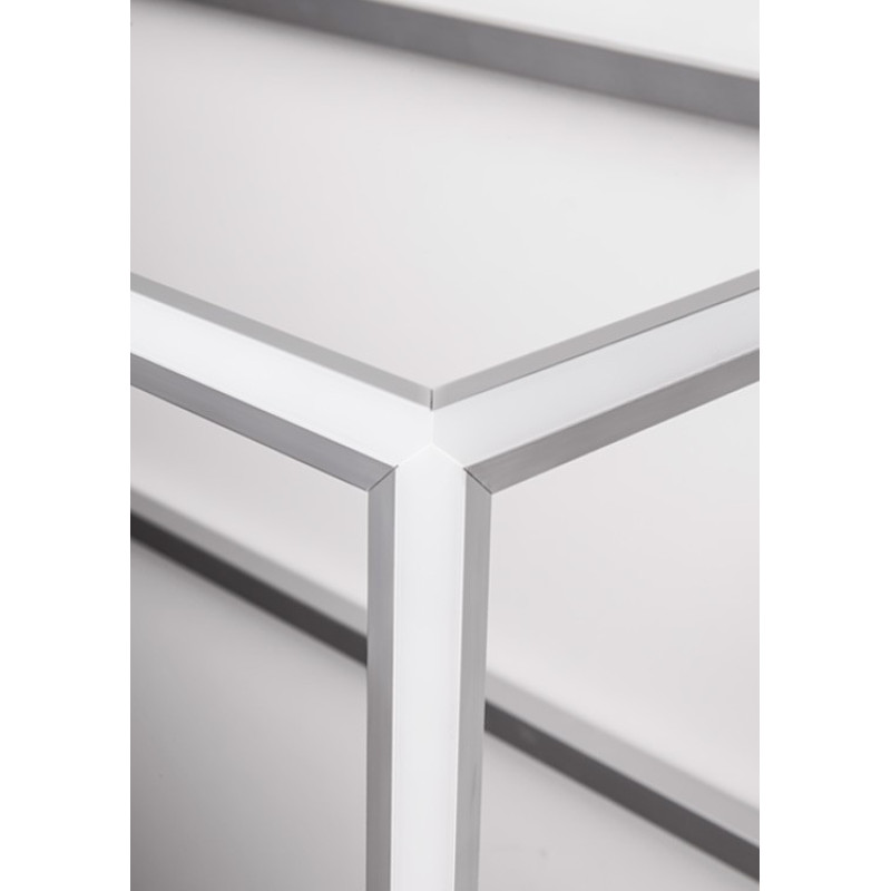 KUBIK-45 - LED-профиль (Рассеиватель LIGER молочный)