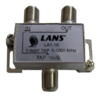 LA 1-10 - Відповідач TV сигналів 5-1000 МГц, прохід 1,5-2,1дБ, відгалуження 10дБ, розв'язка 22-24дБ