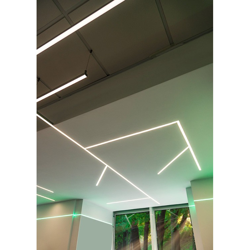 LIPOD - LED-профиль (Рассеиватель LIGER-22 молочный)