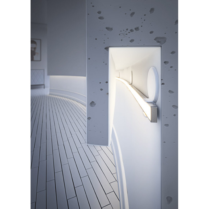 MICRO-ALU - LED-профиль (Рассеиватель HS молочный)