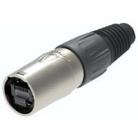NE8MX-B-1 - Кабельний роз'єм EtherCON штекер, під стандартний модуль RJ-45 кат.5e /в комплект не входить