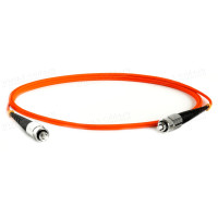 1T-FM2-1x50/125-FC>FC-01 Кабель коммутационный, оптический, FC штекер > FC штекер, многомодовое волокно, симплекс