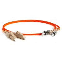 1T-FM2-2x50/125-ST>LC-001 Кабель комутаційний, оптичний, ST штекер > LC штекер, багатомодове волокно, дуплекс