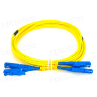 1T-FS2-2x9/125-E2000>E2000-01 Кабель коммутационный, оптический, E2000 штекер > E2000 штекер, одномодовое волокно, дуплекс