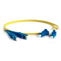 1T-FS2-2x9/125-SC>SC-001 Кабель коммутационный, оптический, SC штекер > SC штекер, одномодовое волокно, дуплекс