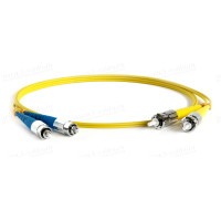 1T-FS2-2x9/125-ST>FC-010 Кабель комутаційний, оптичний, ST штекер > FC штекер, одномодове волокно, дуплекс