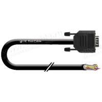 1T-RS-09MPT-05 Кабель управления RS-232, серия Basic, D-Sub 9 пин (штекер) > Pigtail, эластичный