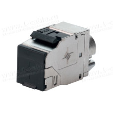 J00029A8000 - Роз'єм RJ45, гніздо, панельна вставка, серії AMJ Cat.8.1, екранований