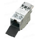 J00029A8000 - Роз'єм RJ45, гніздо, панельна вставка, серії AMJ Cat.8.1, екранований