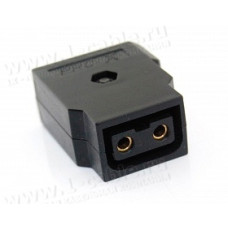 DC-DTAP2F - Разъем кабельный, гнездо, 2 контакта, серия D-Tap Connectors, ном.напр. 12-24 В