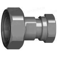 J01122C0016 - Перехідник 7-16 штекер <> 4.3-10 штекер, різьбовий тип фіксації