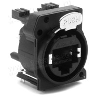 RJX8FA3VB - Роз'єм RJ45 гніздо EtherCON, неекранований, в корпусі А-посадки для вертикальної установки