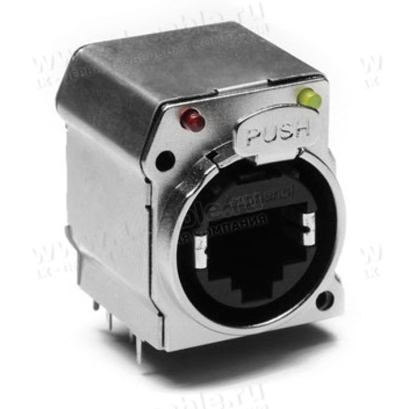 RJX8FB3HEB - Роз'єм RJ45 гніздо EtherCON, екранований, в корпусі B- посадки для горизонтальної установки