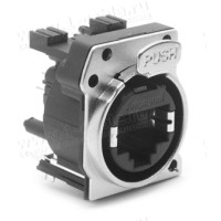 RJX8FB3VB - Роз'єм RJ45 гніздо EtherCON, неекранований, в корпусі B- посадки для вертикальної установки