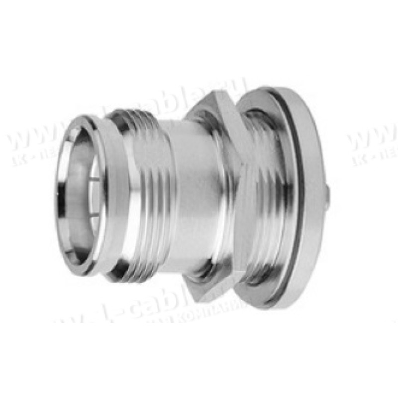 J01441A0032 - Разъем 4.3-10 панельный, гнездо, ц.контакт- пайка, 50 Ом, посадка Z150