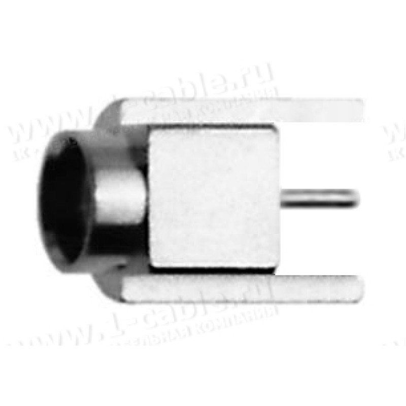 J01341A0131 - Разъем MMCX, гнездо, для печатных плат, боковая посадка на плату  Z168