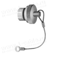 BRE.0S.200.NAS - Заглушка для фіксованих роз'ємів Lemo, A=10.0, B=10.5, L=10.5, M= 4.5, N=85 мм