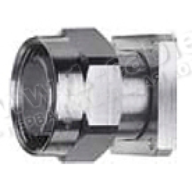 J01120F0043 - Разъём 7-16 панельный, штекер, квадратный фланец 4 отв., герметичное уплотнение