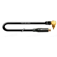 1T-AIC63A-00.5 - Кабель-подовжувач аудіо, серія BASIC, RCA штекер кутовий > RCA гніздо