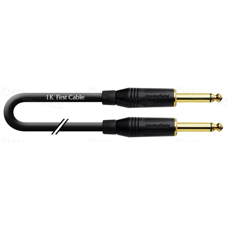 1T-AIP20-09 - Кабель инструментальный, серия PRIME, Jack 6.3 моно штекер > Jack 6.3 моно