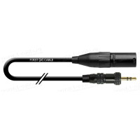 1T-AMC33-00.3NA - Мікрофонний кабель, серія COMPACT, XLR3 штекер > Jack 3.5 стерео штекер