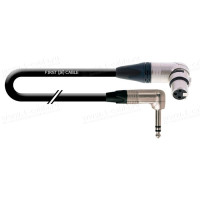 1T-AMGN26AA-09 - Кабель микрофонный, серия GRADE, XLR3 гнездо угловой > Jack 6.3 стерео штекер