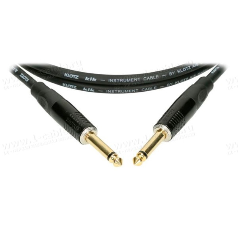 KIKKG3.0PPSW - Гитарный кабель, серия KIK (позолоченные контакты), моно Phono Jack