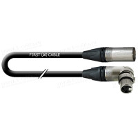 1T-AMGN14-00.5 - Кабель мікрофонний, серія GRADE, XLR3 гніздо кутове > XLR3 штекер
