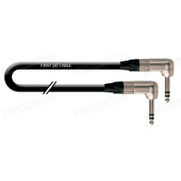 1T-AMGN22AA-00.5 - Кабель мікрофонний, серія GRADE, Jack 6.3 стерео штекер кутовий > Jack 6.3 стерео