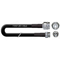 1T-VTF10-02 Кабель коаксиальный переходной 50 Ом, эластичный, N штекер > TNC штекер, LMR-400-UF