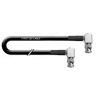 1T-VX27-001 Кабель коаксіальний 50 Ом, інсталяційний, BNC штекер кутовий > BNC штекер кутовий