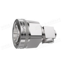 J01460A0009 - Кабельний кутовий роз'єм 2.2/5 · 50 Ом штекер, паяння, IP68, G9 (UT-250) | G20 (1/4" Flex)