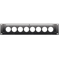 MTP-CAM-6A - Модульна камерна панель 2U, 19" під 6 змінних блоків, серія MTP-CAM, 2U