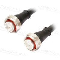 L00013D0058 Кабель коаксиальный фидерный 50 Ом, 7/16 штекер > 7/16 штекер, 1/2'' Superflex, D= 13.5 мм