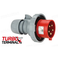 0132-6tt - Кабельный разъем СЕЕ штекер SHARK TT, кабельный ввод, IP67, 2P+E | 16 A /230 В